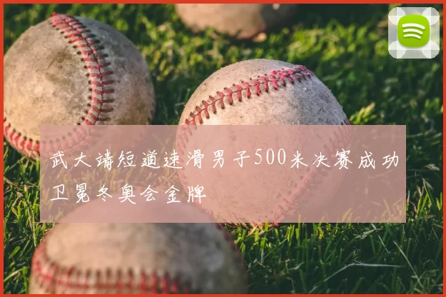 武大靖短道速滑男子500米决赛成功卫冕冬奥会金牌