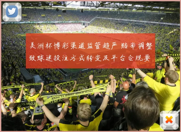 美洲杯博彩渠道监管趋严 赔率调整致球迷投注方式转变及平台合规要求变化